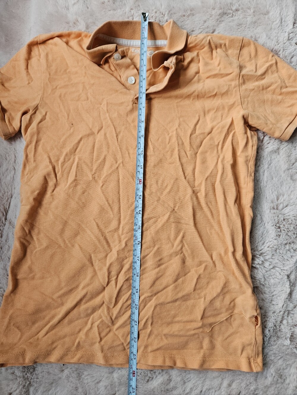 High Quality Orange T-shirt With Collor